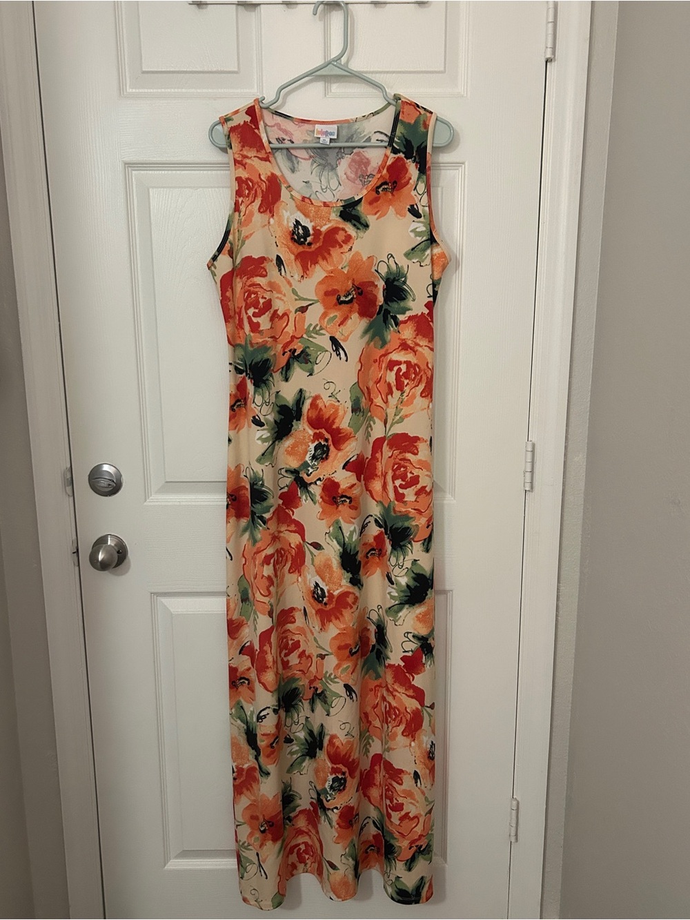 Sleeveless Floral Maxi Dress by LulaRoe